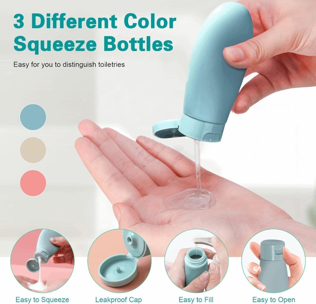 11 PCS Travel Bottle Set Outdoor - Image 3