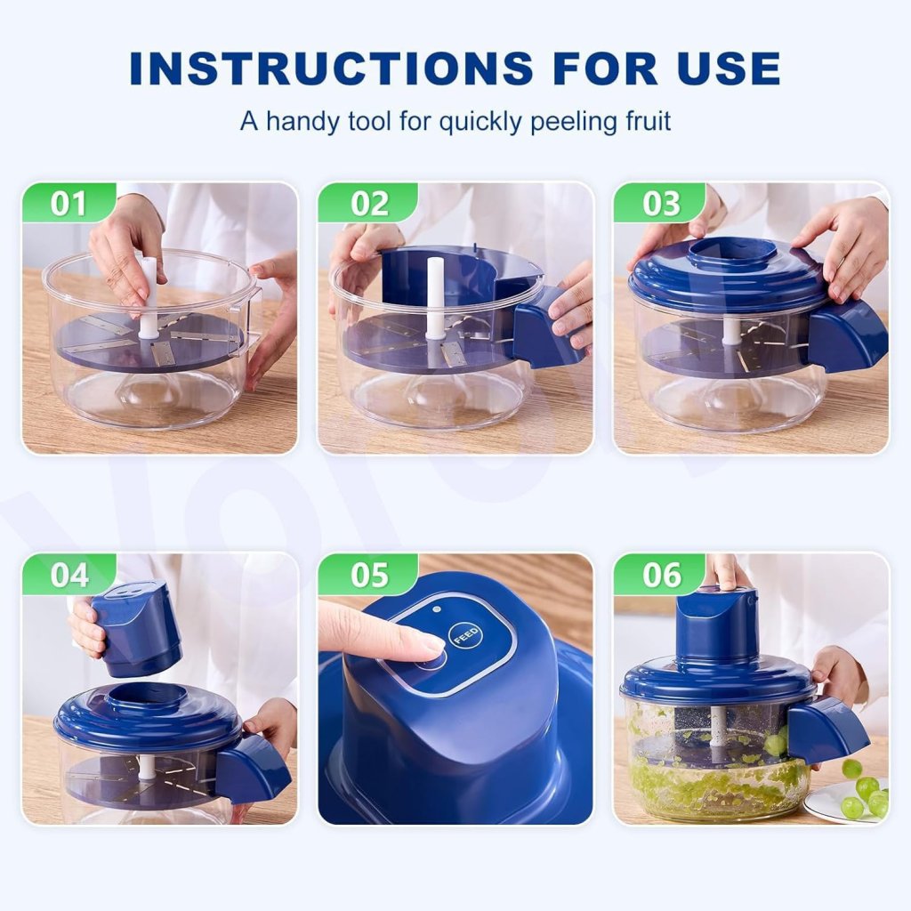 Automatic Fruit Vegetable Peeler Machine Kitchenware - Image 6