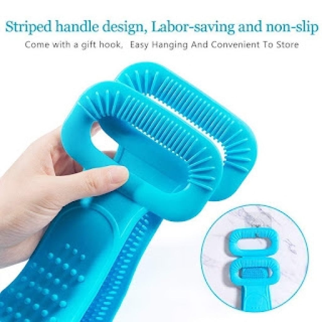 Silicone Body Scrubber Belt Bath Belt Cleaning Accessories - Image 5