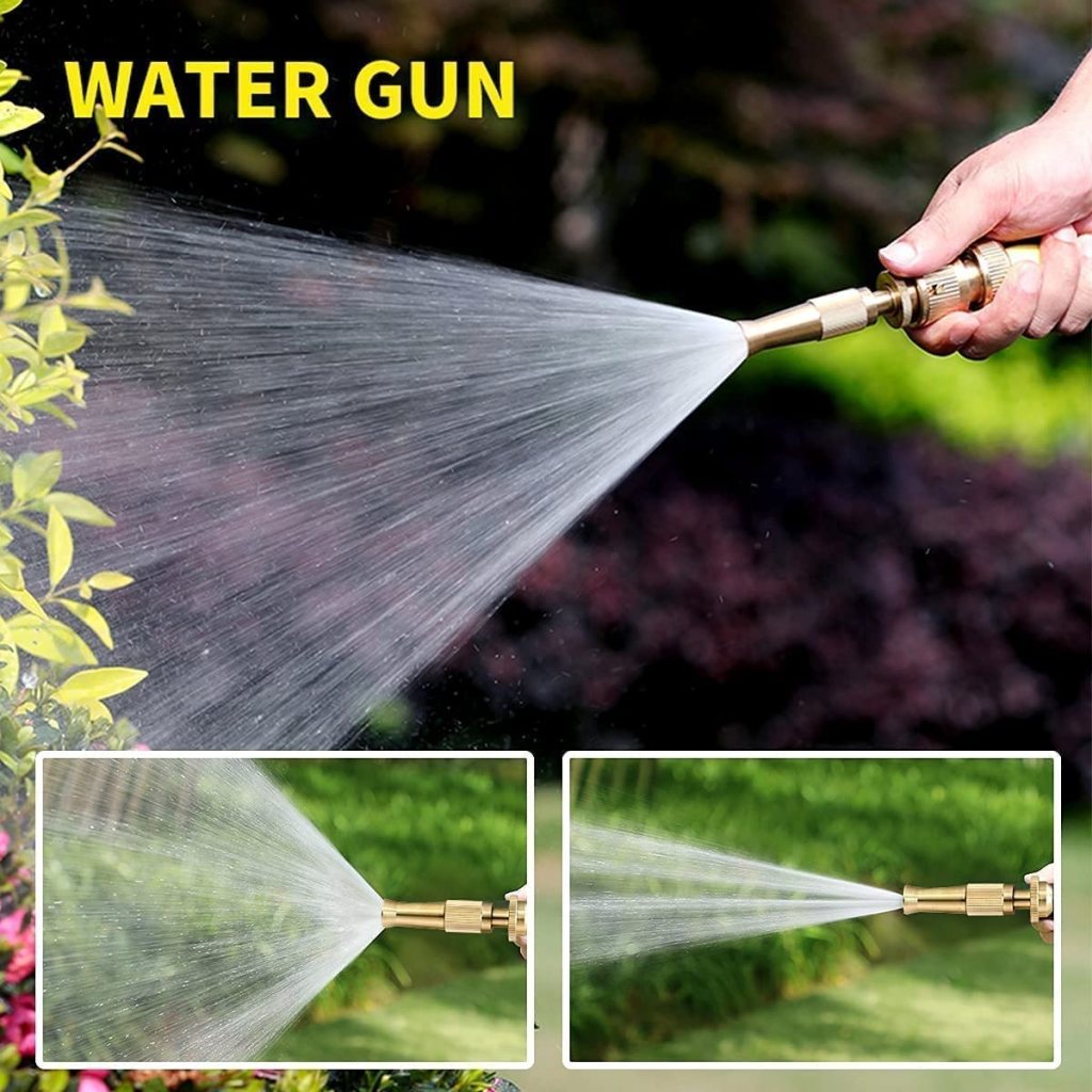 Brass Nozzle Water Spray Gun Outdoor - Image 9