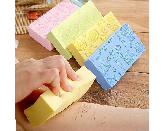 Bath Scrubber Sponge For Shower Cleaning Accessories
