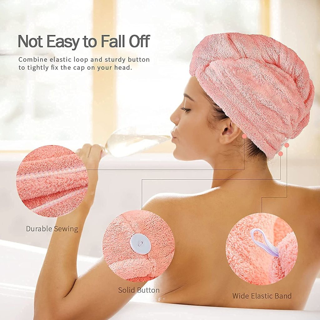 Hair Wrap Bath Towel Personal Care - Image 4