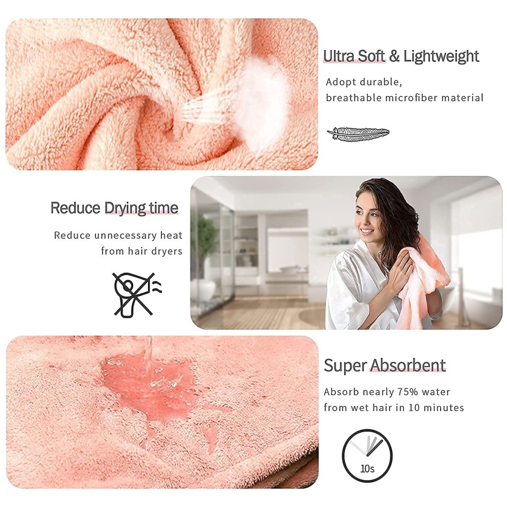 Hair Wrap Bath Towel Personal Care - Image 5