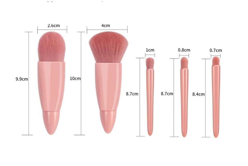 Makeup Brush Set With Mirror Case Beauty Products - Image 7
