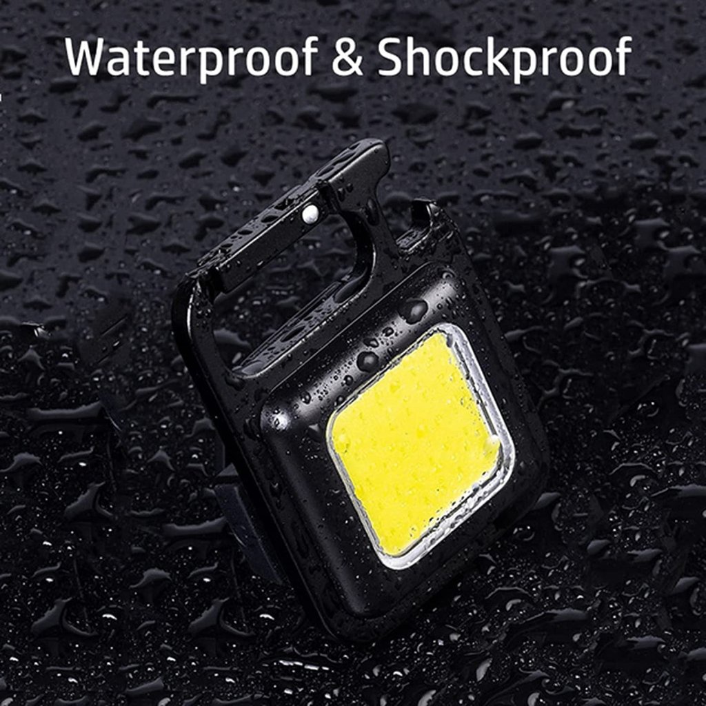 Rechargable LED Cob Keychain Light Outdoor - Image 2