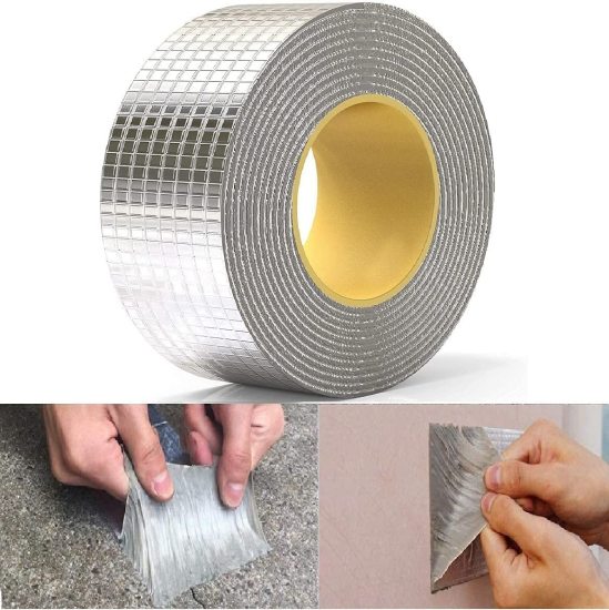 Waterproof Aluminum Butyl Tape 2inch 5mt Home & Kitchen