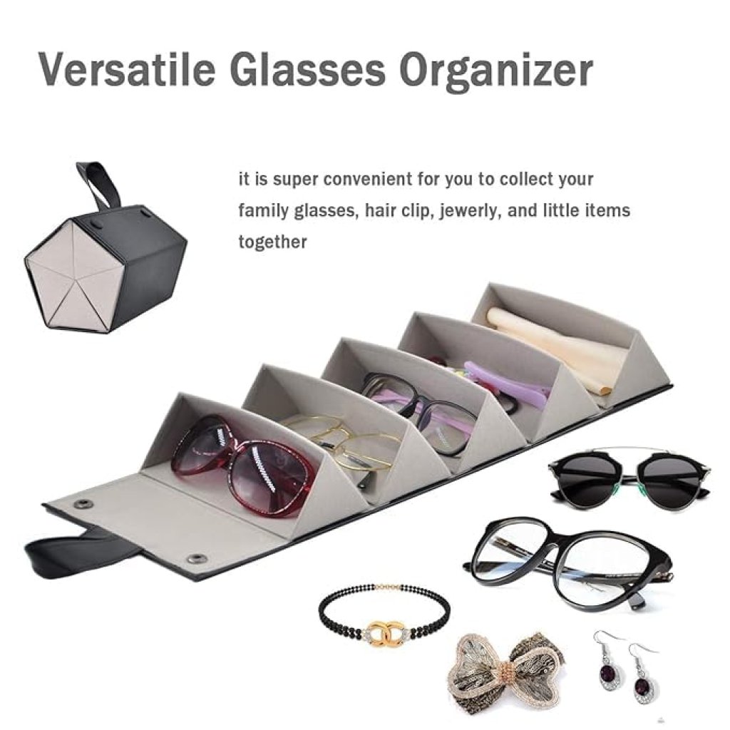 5 Slot Sunglasses Organizer Office & Stationery - Image 2